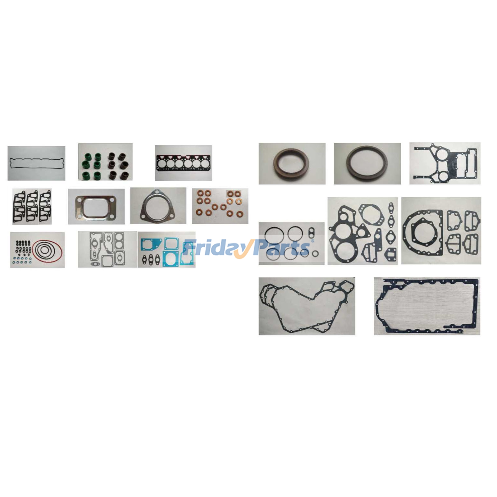 Overhaul Gasket Kit U5LT1192 U5LB1225 for Perkins Engine A6.354 T6354 6.354.4 Massey Ferguson Combine 550 760 Tractor 399