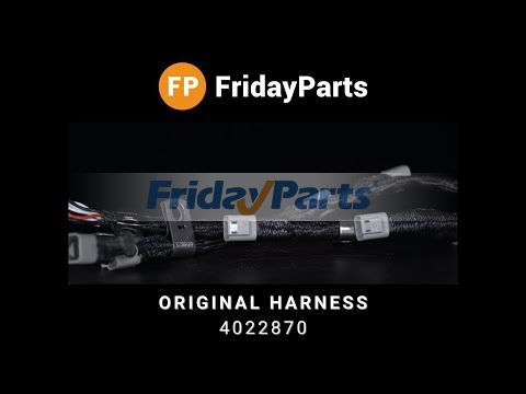 FridayParts Electronic Control Module Wiring Harness for Cummins ISM M11 QSM11