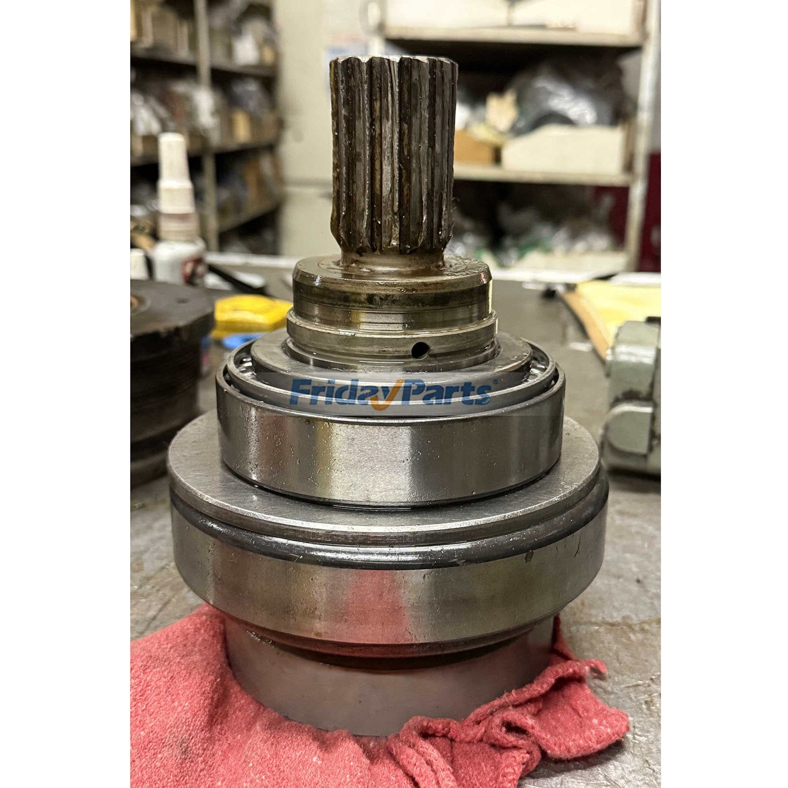 Arbre d'entraînement de pompe hydraulique 13T - Remplace Bosch Rexroth AA6VM160HA1/63W-VSD510A-E