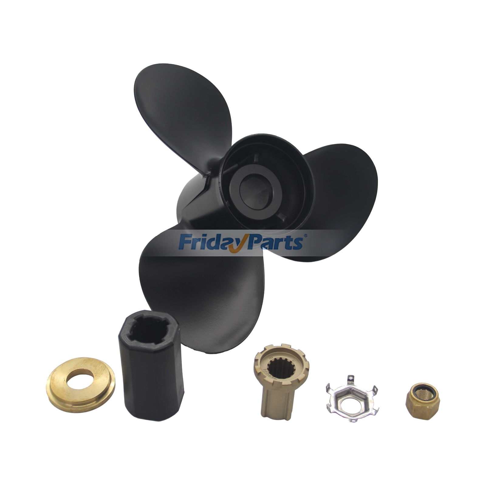 13x18" Propeller Kit 48-16988A46 for Mercury Outboard Motor 40HP 75HP 90HP 100HP 115HP 125HP