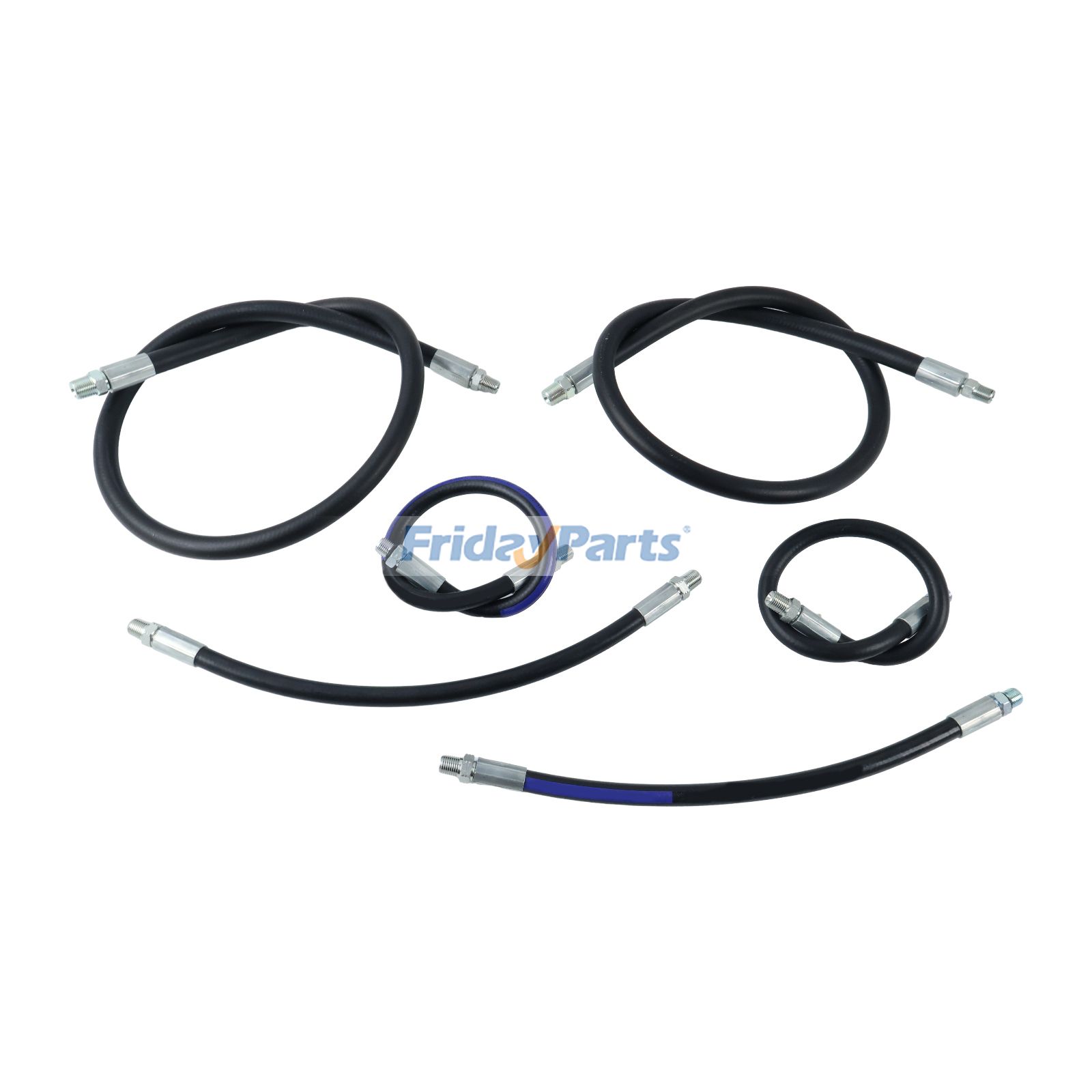 Kit de tubes hydrauliques 14" 15,5" 18" 42" pour lame de chasse-neige Boss Power-V XT Series 8'2" 9'2"