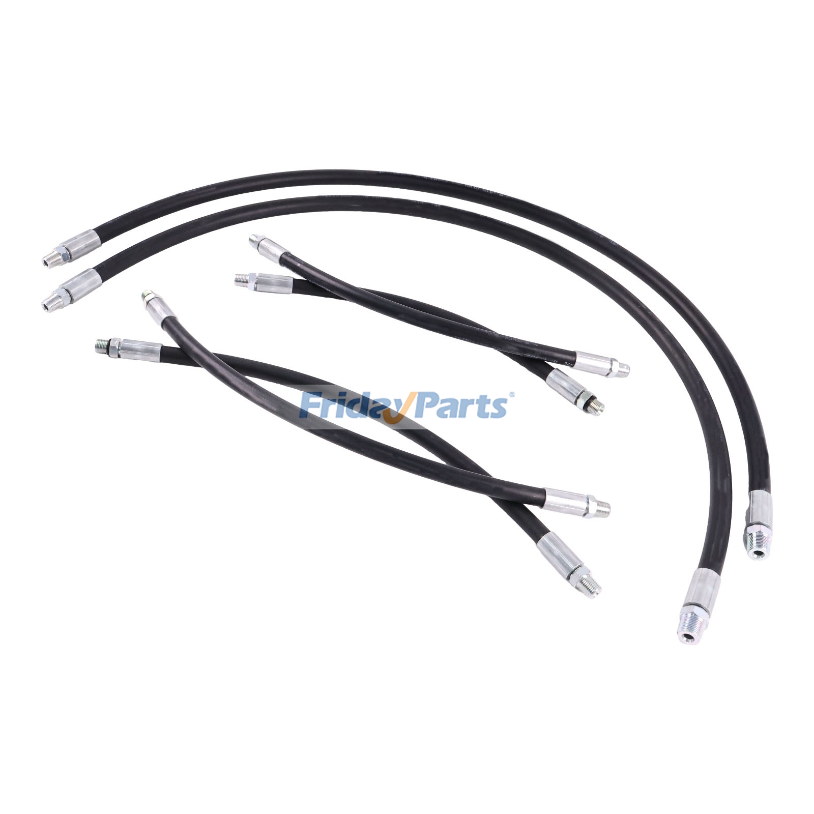 Kit de tubo hidráulico de 14", 15,5", 18" y 42" para quitanieves Boss Power-V XT Series de 8'2" y 9'2" Para BOSS