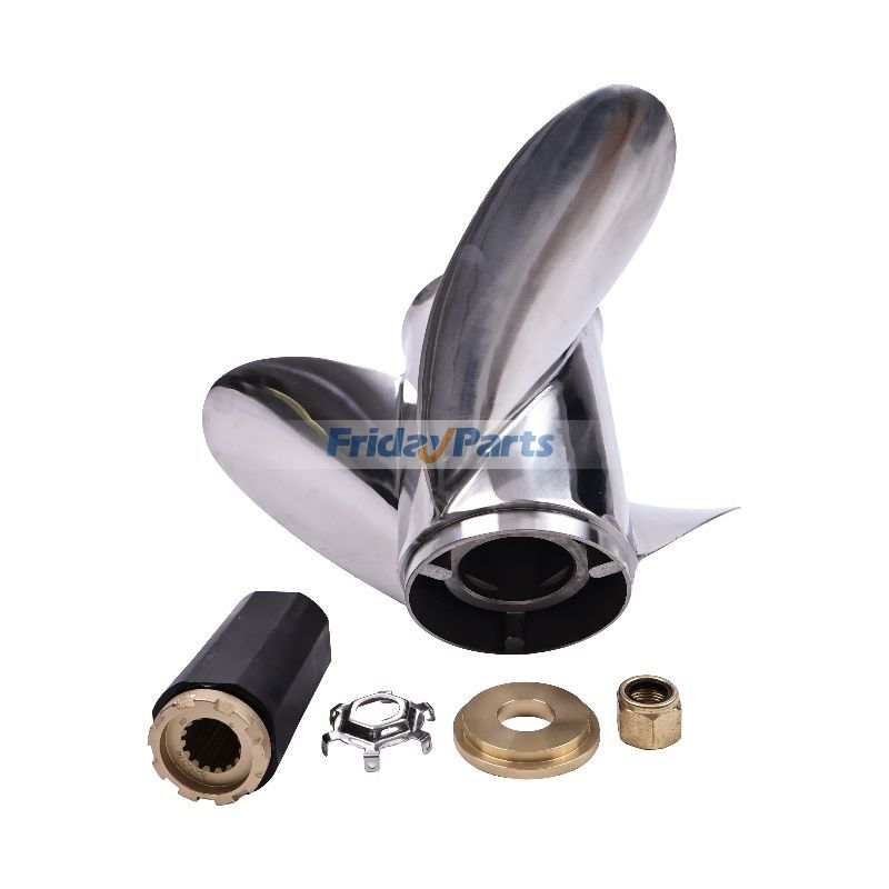 Hélice Tempest Plus 14 5/8 x 23 pas droit 48-8M0151384 pour moteur hors-bord Mercury 135-400 CV Command Thrust 90-115 CVpour