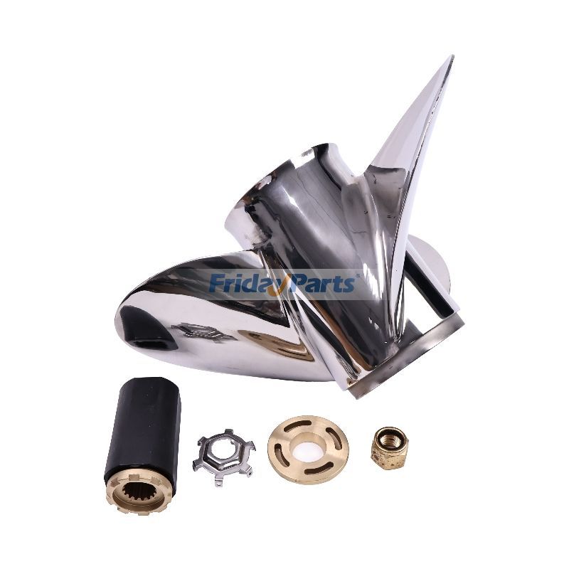 Hélice Tempest Plus 14 5/8 x 25 pas droit 48-8M0151386 pour moteur hors-bord Mercury 135-400 CV Command Thrust 90-115 CV Alpha Bravo Onepour