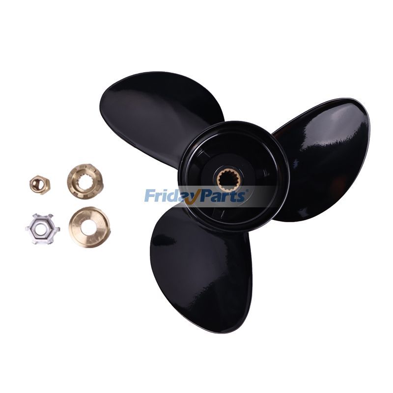 Others Aftermarket Mercury Mercruiser 14.5" Aluminum Propeller 14-1/2x19 Prop for Speedboat Small Yacht Fishing Boat