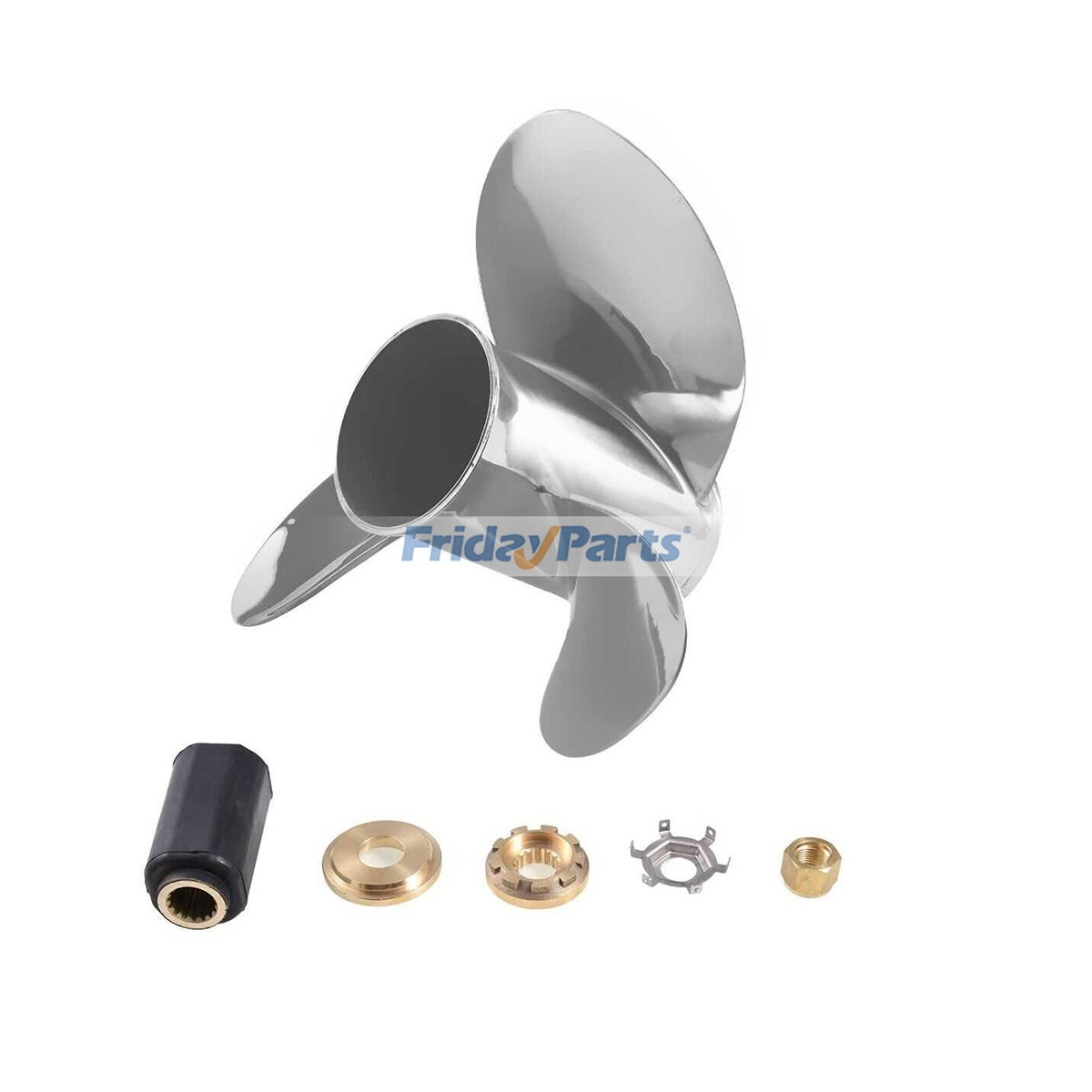 14.5X17 RH Propeller 48-898994A46 for Mercury Outboard 135HP 150HP 175HP 200HP 220HP 225HP 250HP 275HP 300 HP