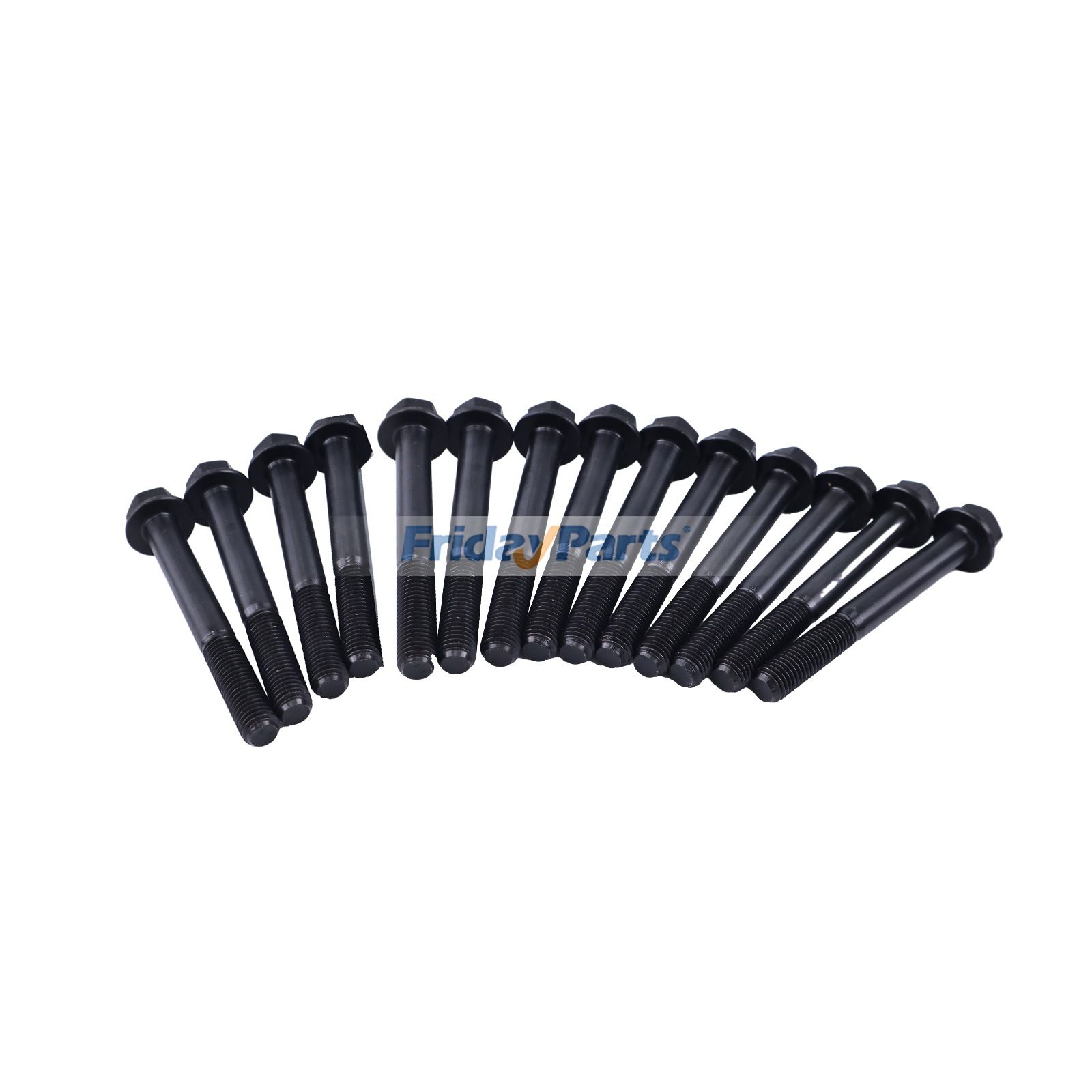 14 PCS Cylinder Head Bolt 15901-03450 for Kubota D850 Engine B1550D B1750E B20 B4200D KH-36 KH-41 KH-51 KH-61