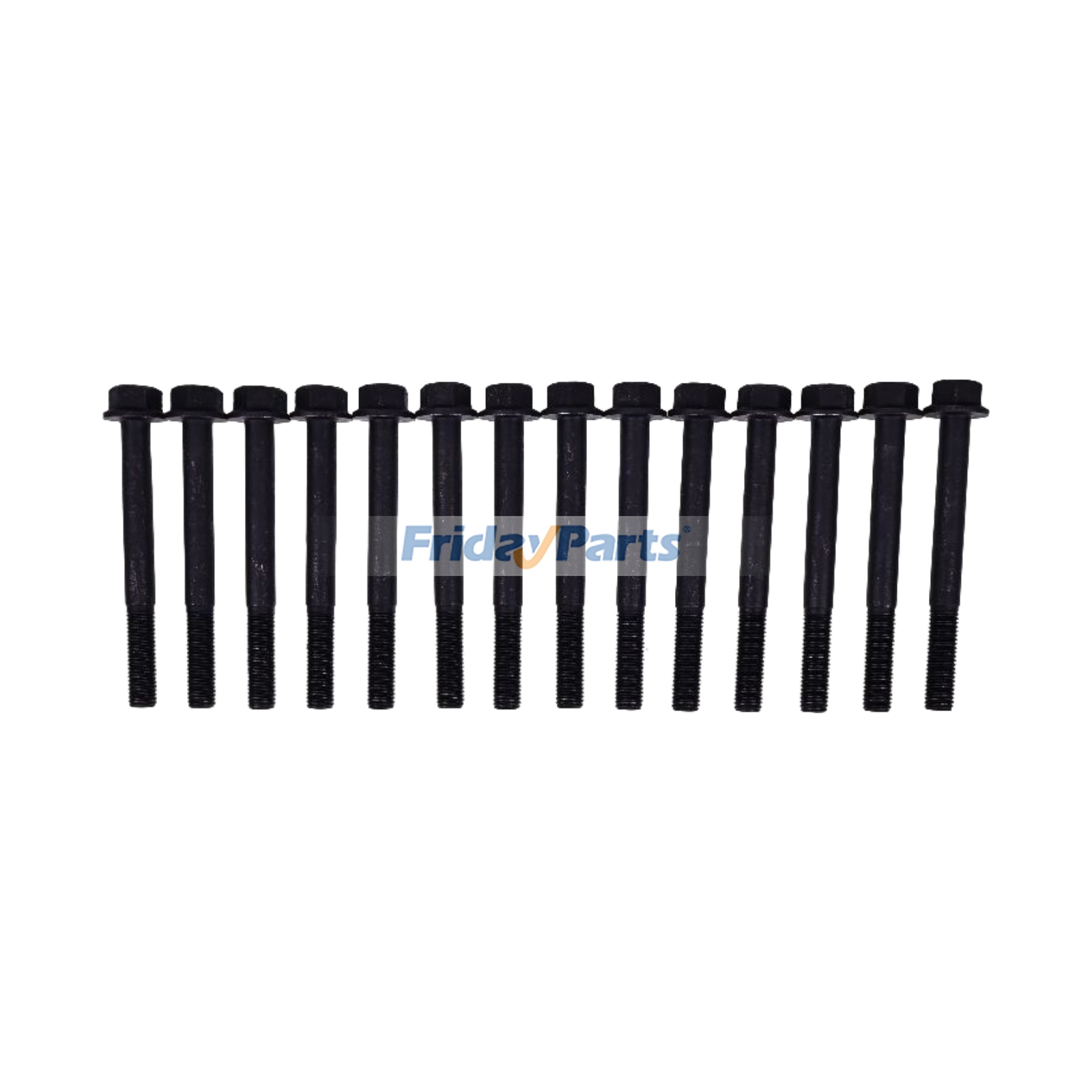 14 sztuk śrub głowicy cylindra YM119810-01200 do silnika Komatsu 3D75-2C 3D78AE-3A 3D78AE-3B 3D80-1 3D82AE-3C Koparka PC20MR-2 PC20R-8 PC27R-8