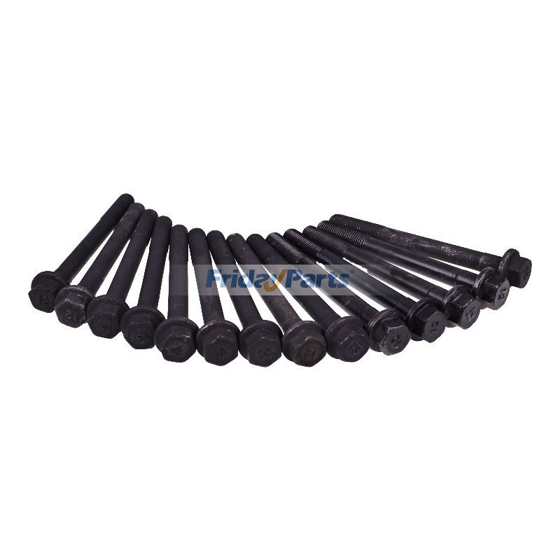  14 PCS Cylinder Head Bolt 3TNV88 3TNV84 3TNE88 3TNE84 3JH3E For HITACHI,For YANMAR