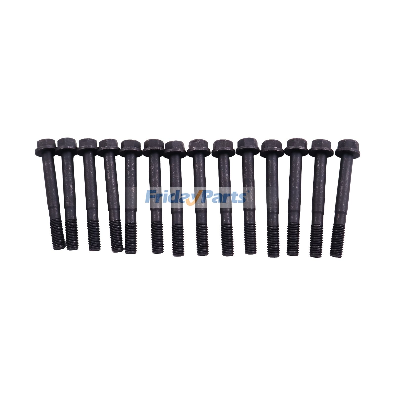 14 Pieces Cylinder Head Bolt 119620-01200 for Yanmar Engine 3TNA72 3TNE72 3TNE74 3TNA68 3TN66