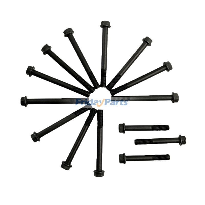 14 Pieces Cylinder Head Bolt for Volvo Engine D1.1