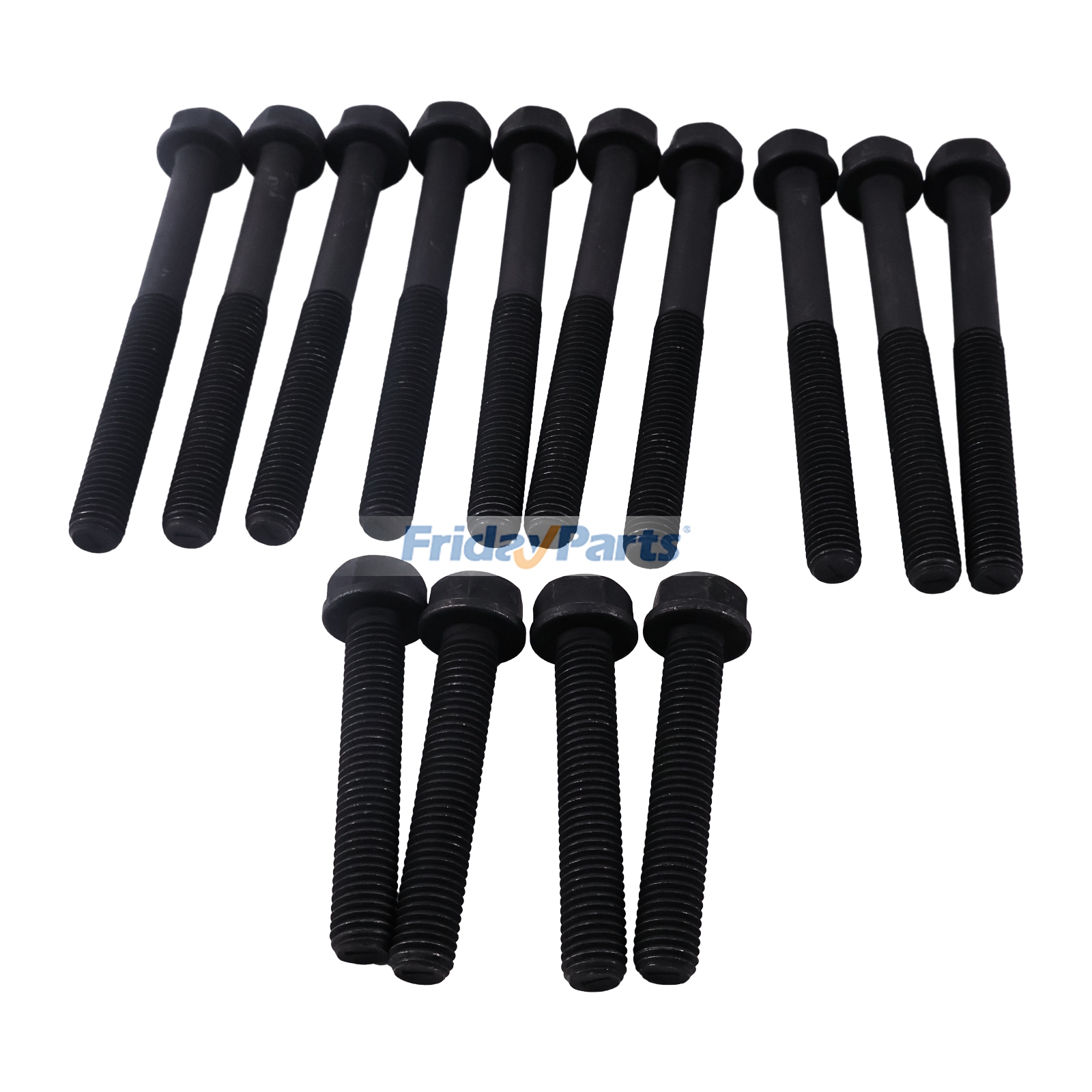 14 Pieces Cylinder Head Bolt SA3920779 SA3920780 for Volvo Excavator EC140 KEC150 EC210 EW170 EW180 KEW130