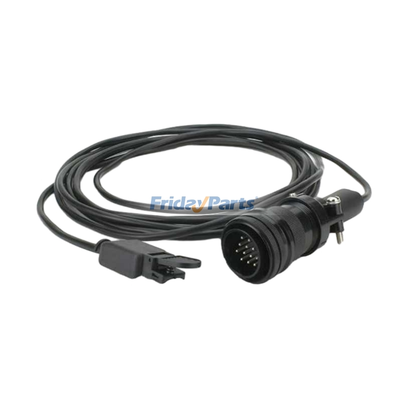 Connecteur 14 broches de 7,6 m (25 pieds) avec interrupteur marche/arrêt à doigt pour torche de soudage TIG Miller.