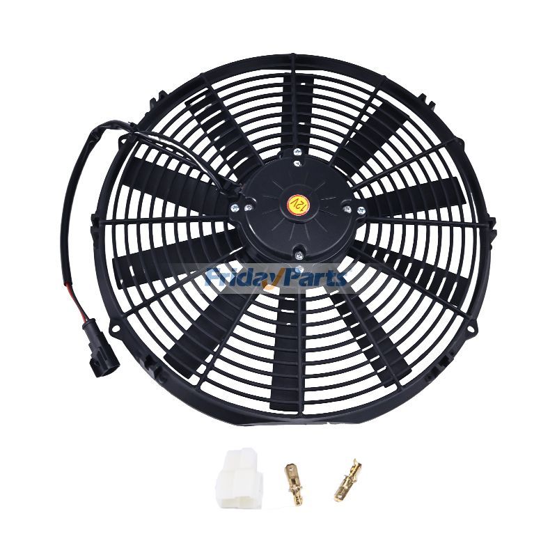  14" Pull Electric Pusher Fan For Spal