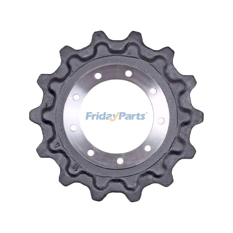 Kettenrad 08821-60010 mit 14 Zähnen und 9 Löchern für Takeuchi-Lader TL140 TL150 TL240 TL250