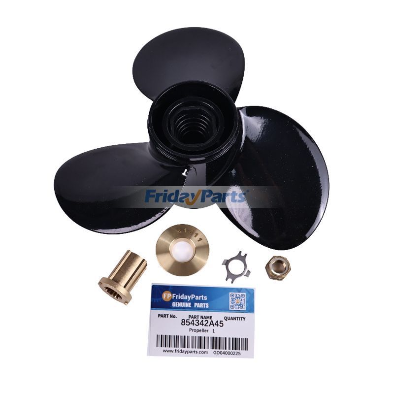 14" x 10" Propeller 854342A45 for Mercury Mercruiser Outboard 40-60BigFoot 75-125HP