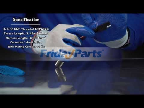  Magnetic Rotate Speed Sensor MSP6724Pick Up Sender Ring Gear Teeth 3/4-16UNF-2A 