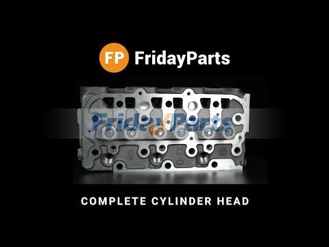 Engine D1305 Complete Cylinder Head and Full Gasket Kit for Kubota B7610 B2100 B26 B2620 B2410 F2400 RTV1100 ZD28 ZD331