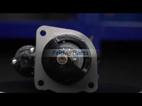 FridayParts 12V 10T Starter Motor