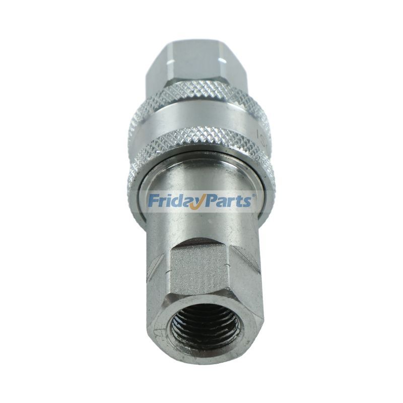 1/4" NPT Hydraulic Quick Coupler Set for Loader,Tractor,Other Construction Equipment