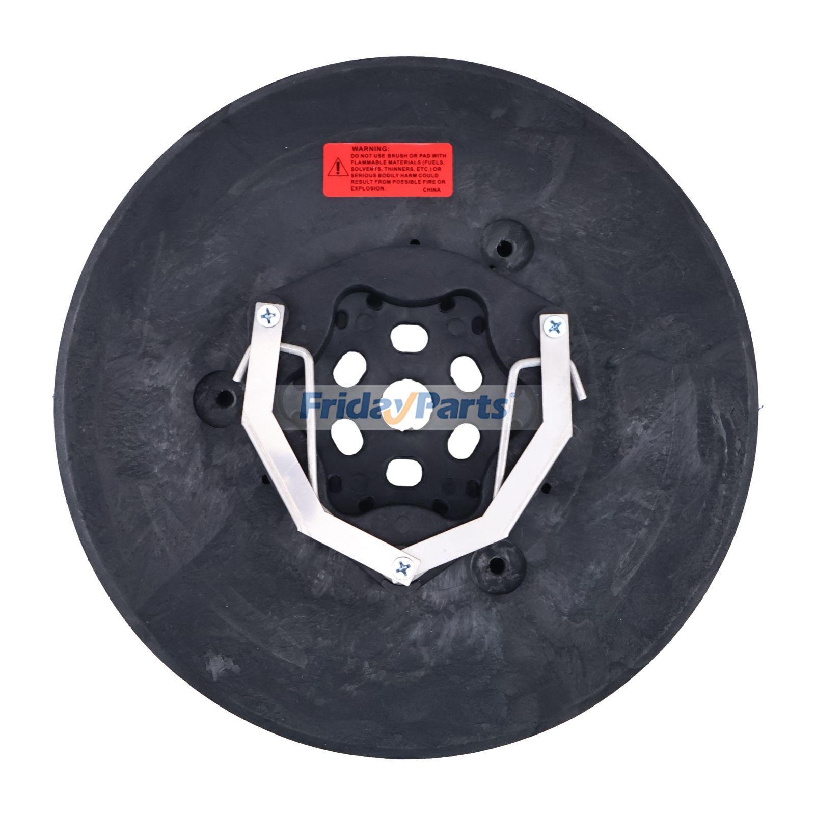 Polypropylene Disk Scrub Brush Assembly for Cleaning Equipment