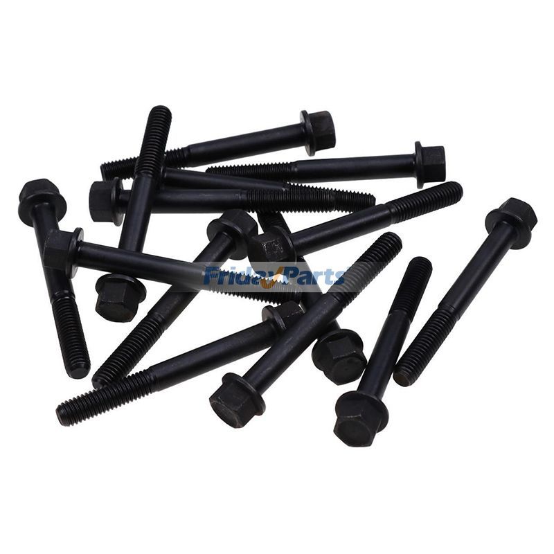 Zylinderkopfschrauben für B7300, B7400, BX1500, BX1800, BX2230, BX2350, 14 Stückfür Motor,Bagger,Mäher,Traktor,Nutzfahrzeug