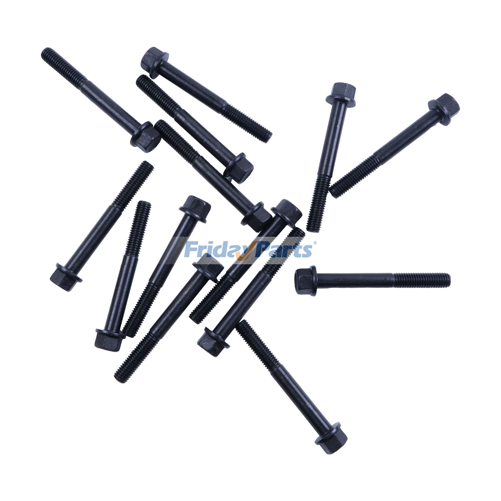 14Pcs Cylinder Head Bolt 25-34042-00 for Carrier Engine CT-3.44-TV CT3.44TV 3.44TV Supra 750 850