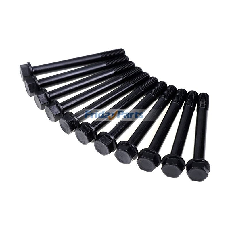 14 Stücke Zylinderkopfschraube 31A01-21100 für Mitsubishi Motor S4L S4L2 TCM Gabelstapler FD10C12 FD18T12 LG Traktor LT280D LT360Dfür Für Cub Cadet,Für andere Marken,Für TCM