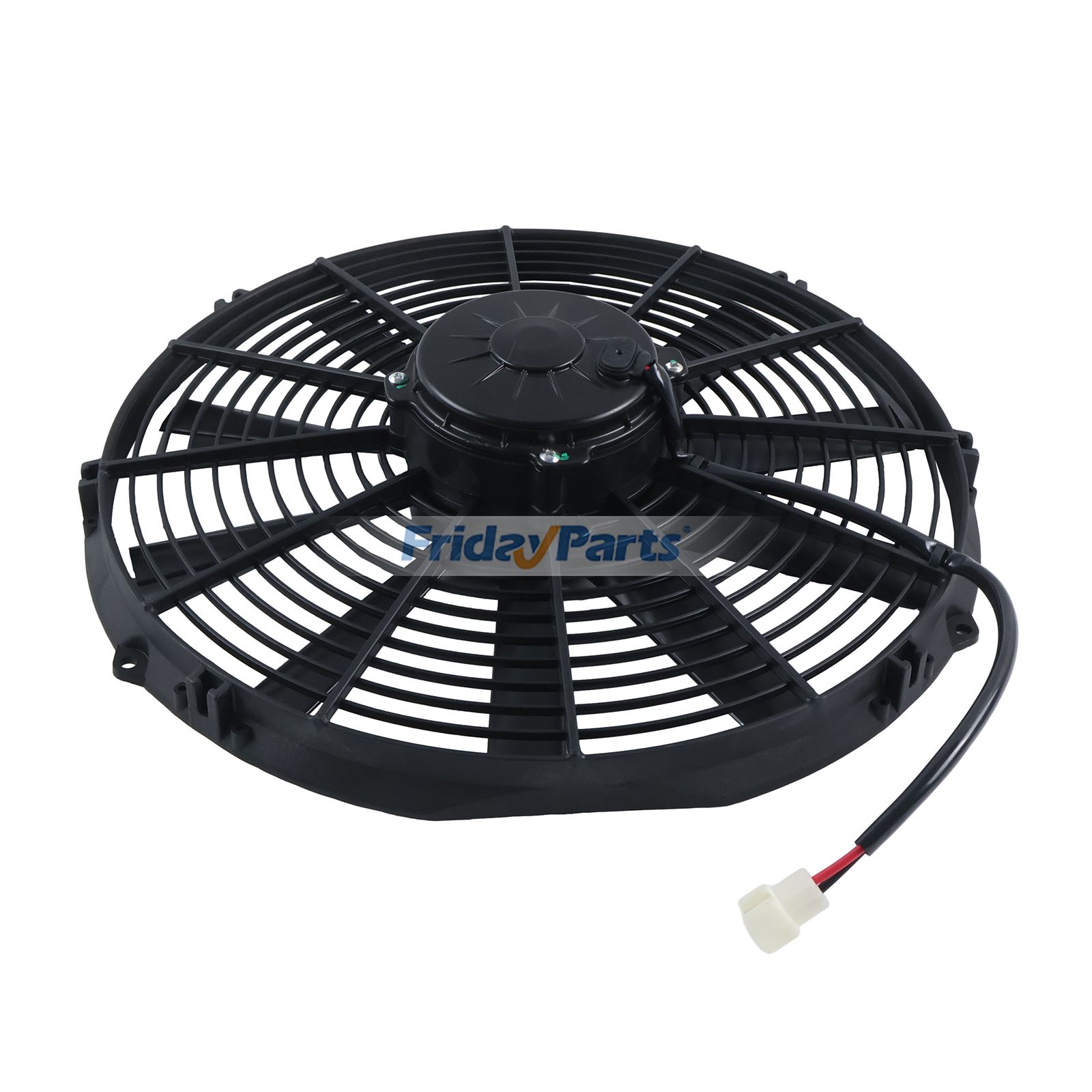 15'' 12V 1263CFM Aftermarket Spal VA08-AP51/C-23S 30101510 Straight Blade Pusher Fan for Truck Bus Excavator ATV Loader