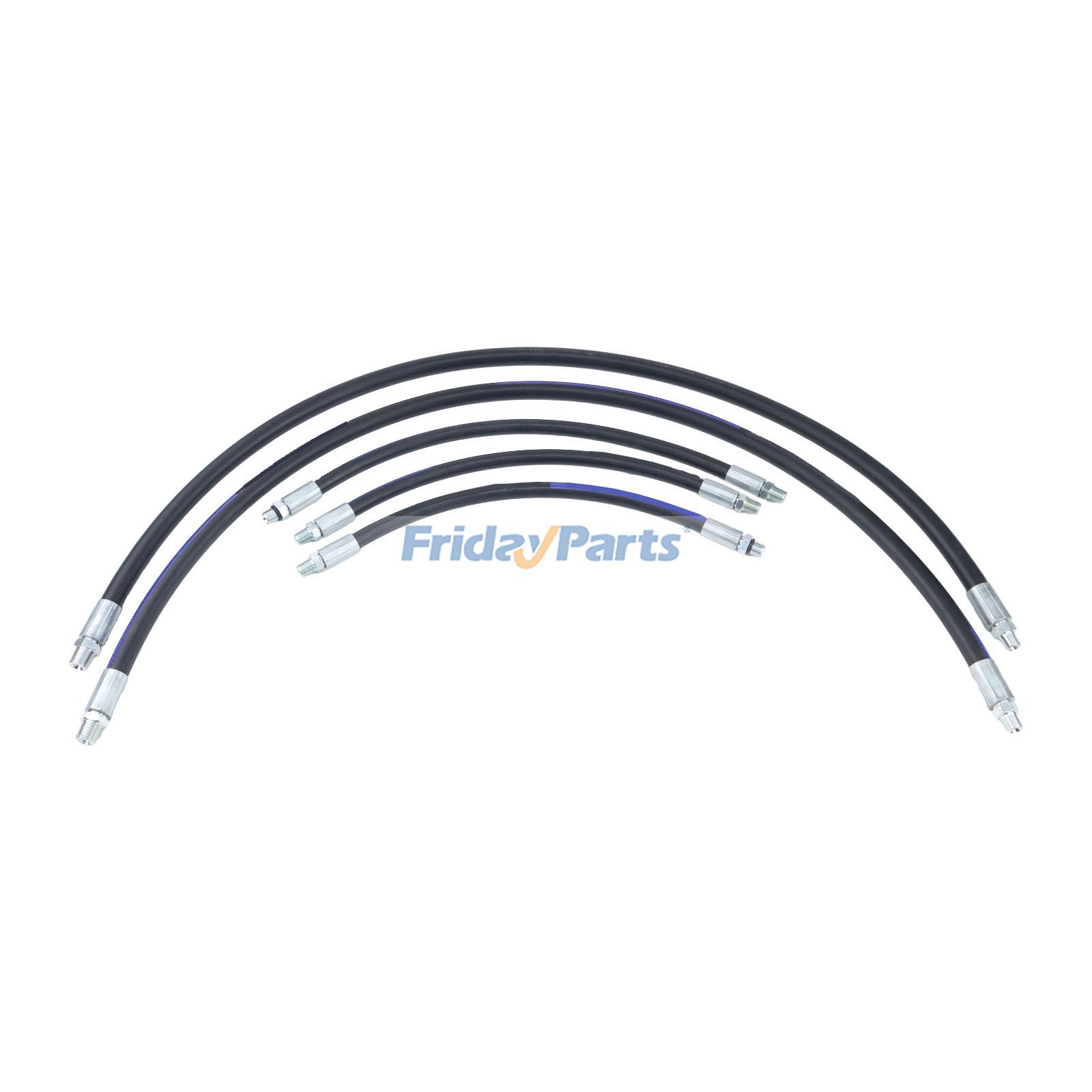 Kit de tubes hydrauliques 15" 15,5" 18" 42" pour lame de chasse-neige Boss RT3 Power V Series 7'6" 8'2" 9'2"pourPour BOSS