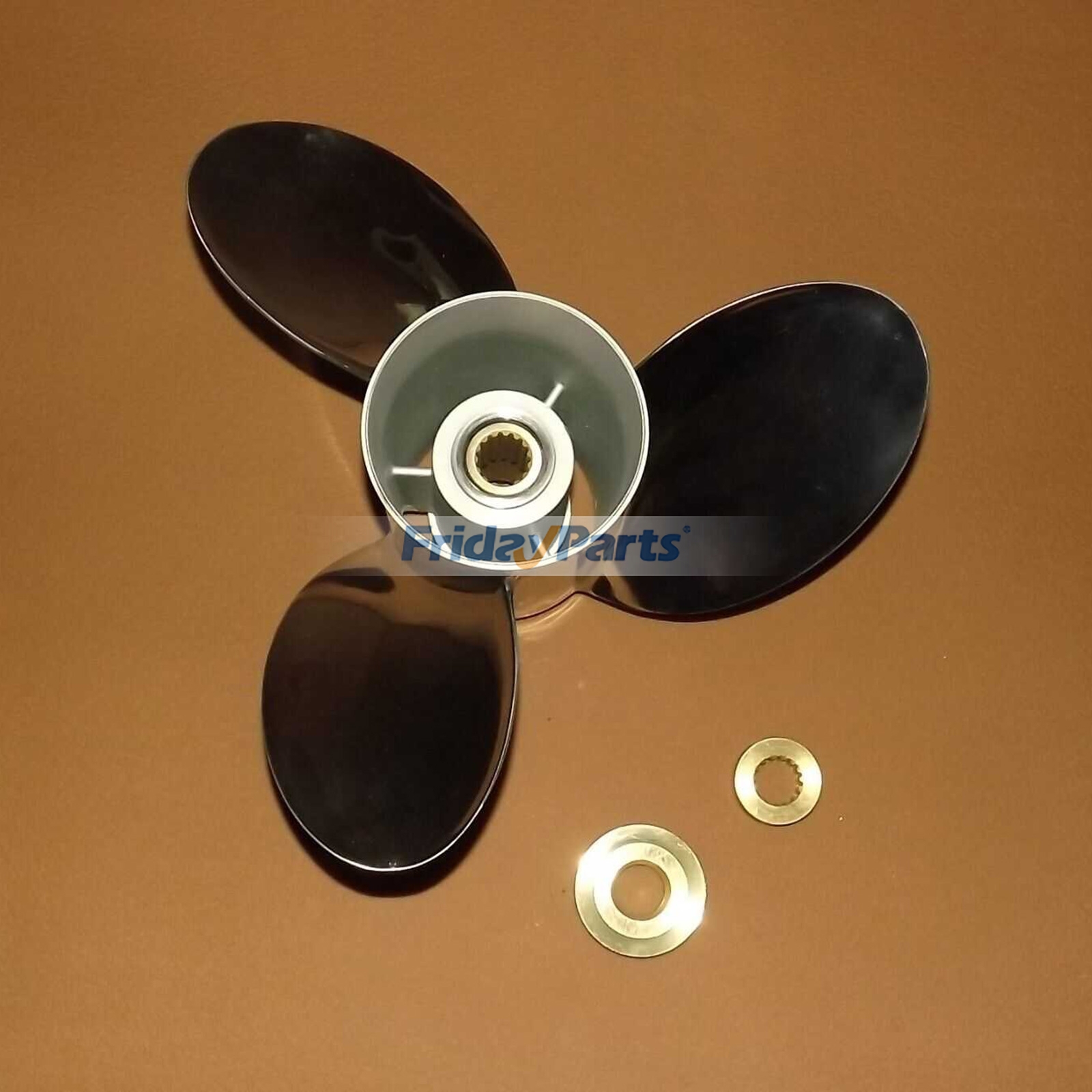 15 x 21 15-Zahn-Linkslaufpropeller 6CF-45972-20-00 für Yamaha Außenbordmotoren 150 PS, 175 PS, 200 PS, 220 PS, 225 PS, 250 PS, 300 PS
