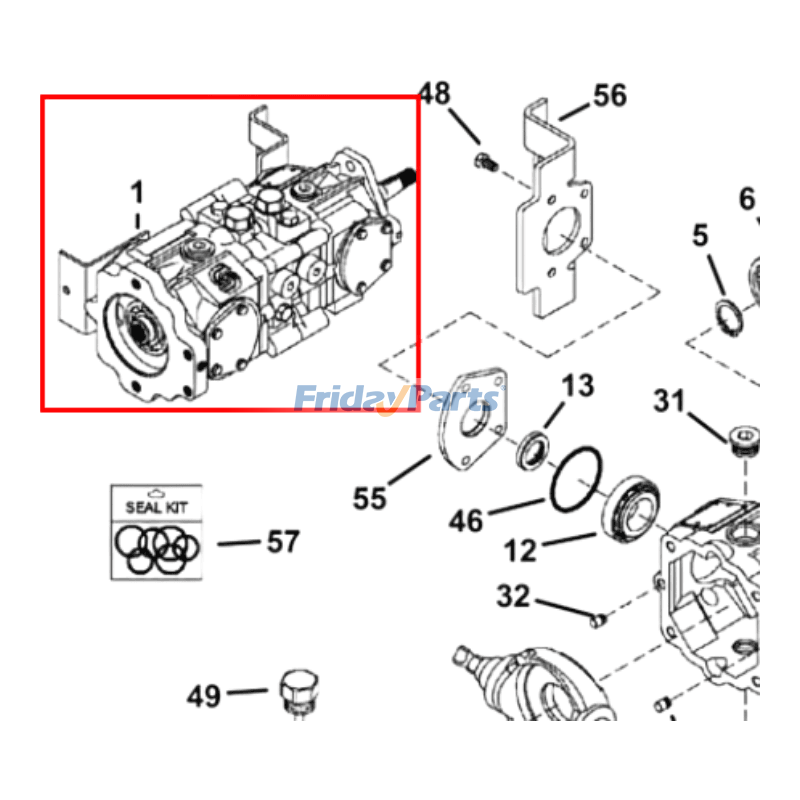 Hydraulic Pump  for Loader
