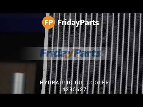 Hydraulic Oil Cooler 4285627 for Isuzu Engine 4BD1 Hitachi Excavator EX100-3 EX120-3