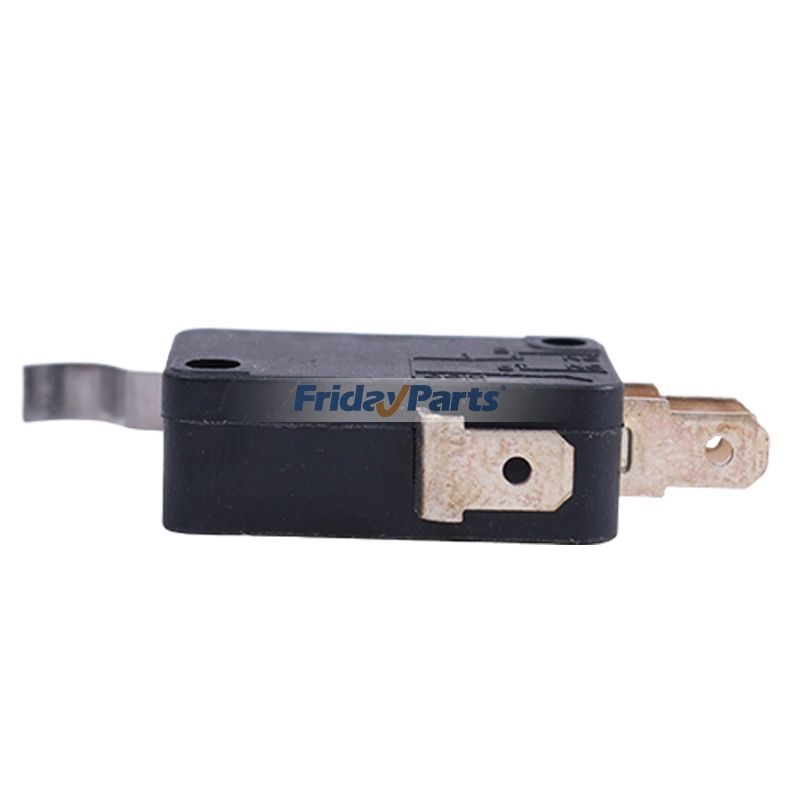 他ブランド用オムロン用 15A 125/250VAC マイクロリミットスイッチ 湾曲先端レバー付き