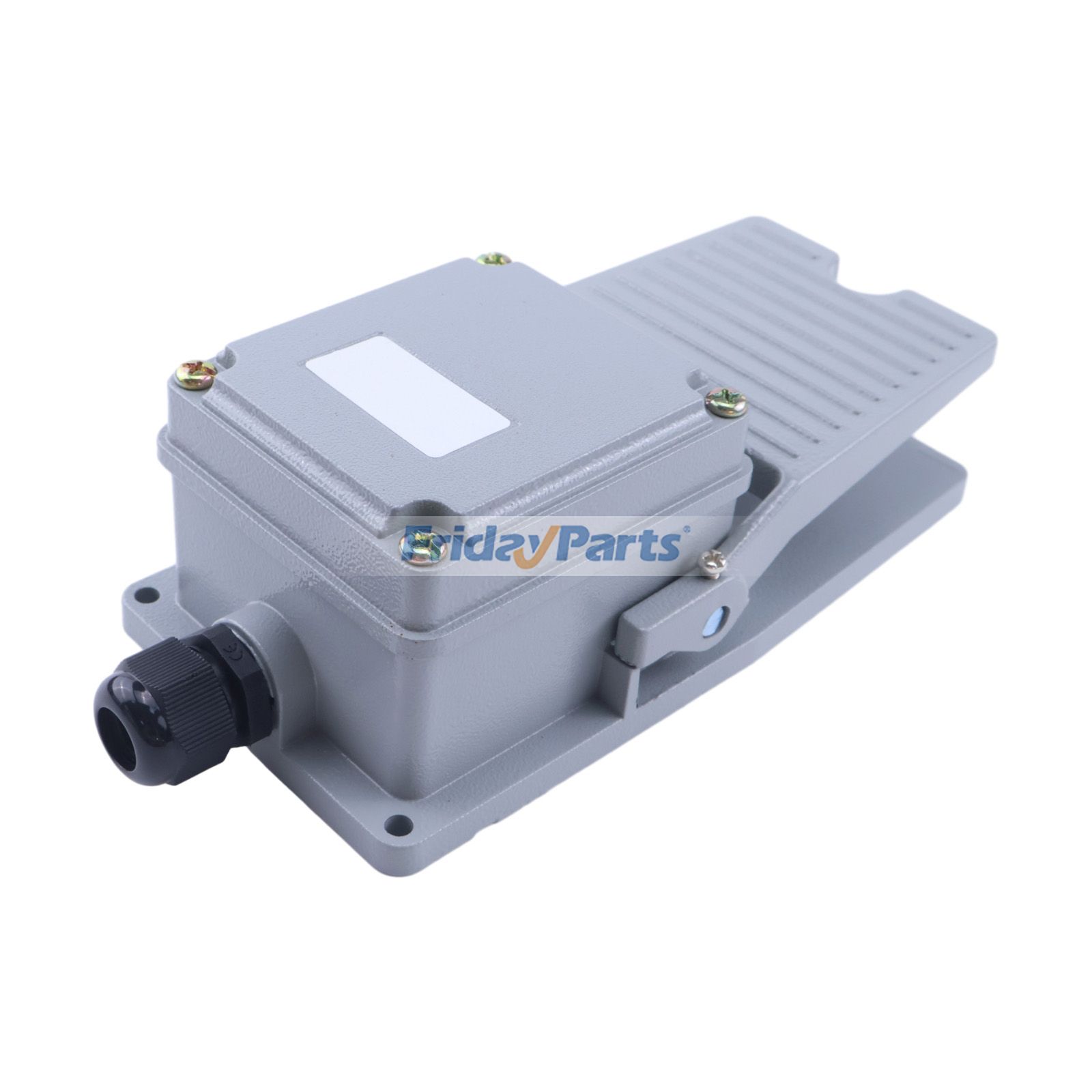 15A 250V Nonslip Aluminum Foot Pedal Switch LT3