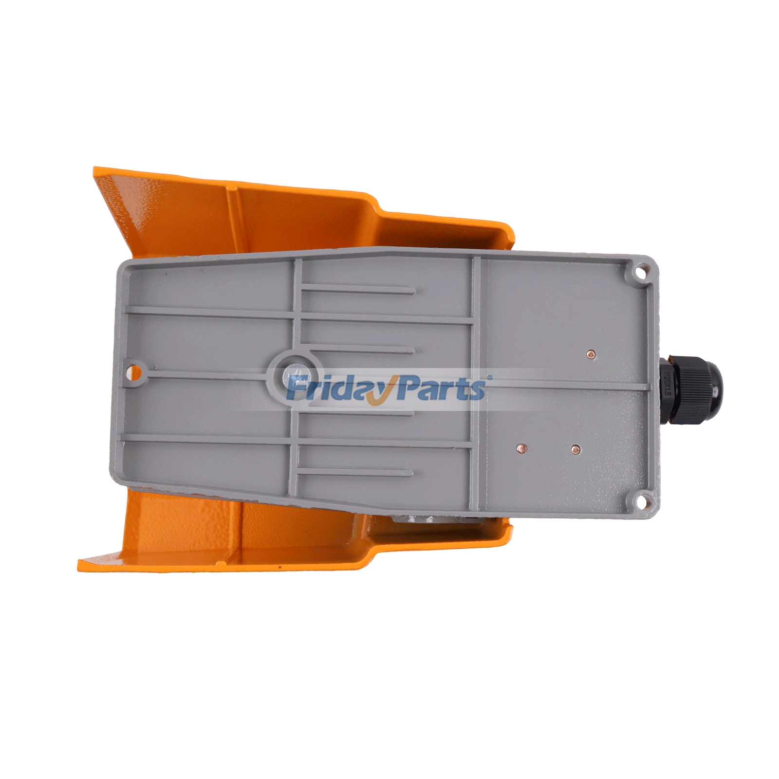 FridayParts Single Pedal Foot Switch with Guard