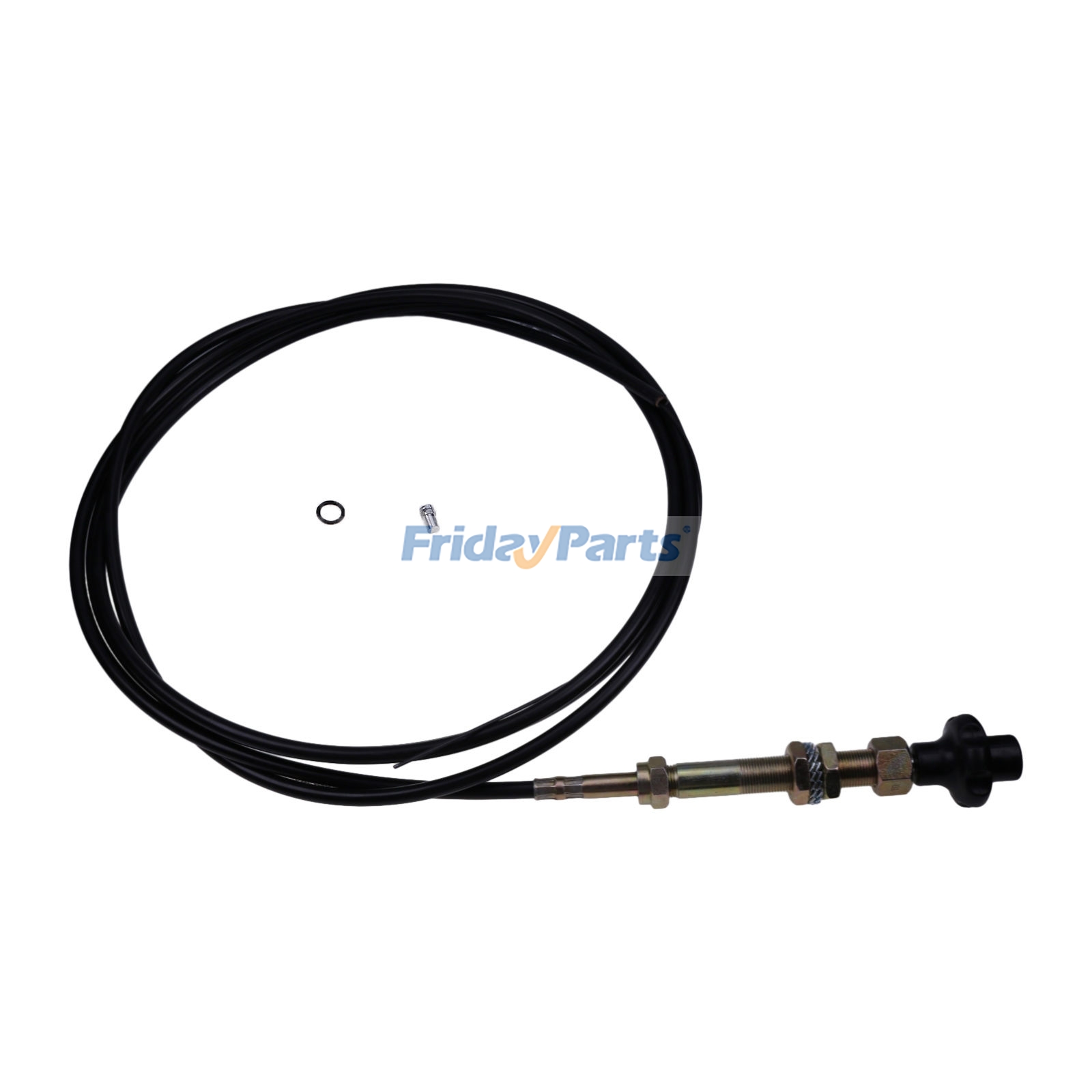 Heavy Duty Vernier Locking Throttle Cable for Buyers compatible with Snow Equipment