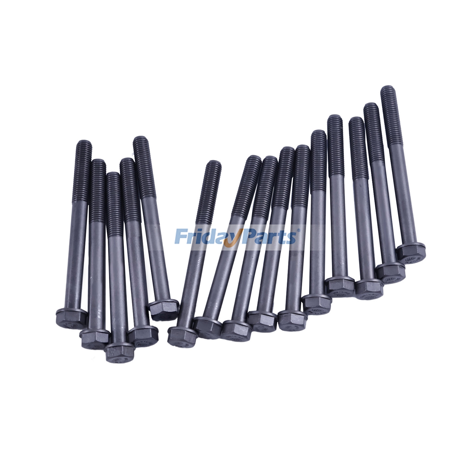 FridayPartsのシリンダーヘッドボルト 15個
