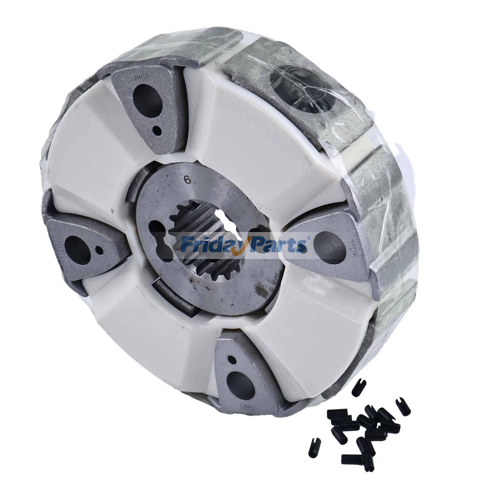 Conjunto de acoplamento 15T com cubo FYB00003277 4646894 para escavadeiras John Deere 300GLC, 350GLC, 350DLC, 380GLC, 3754D, 3756G e Hitachi ZX330-3-HCMC ZX400W-3. para Motor,Escavadora 