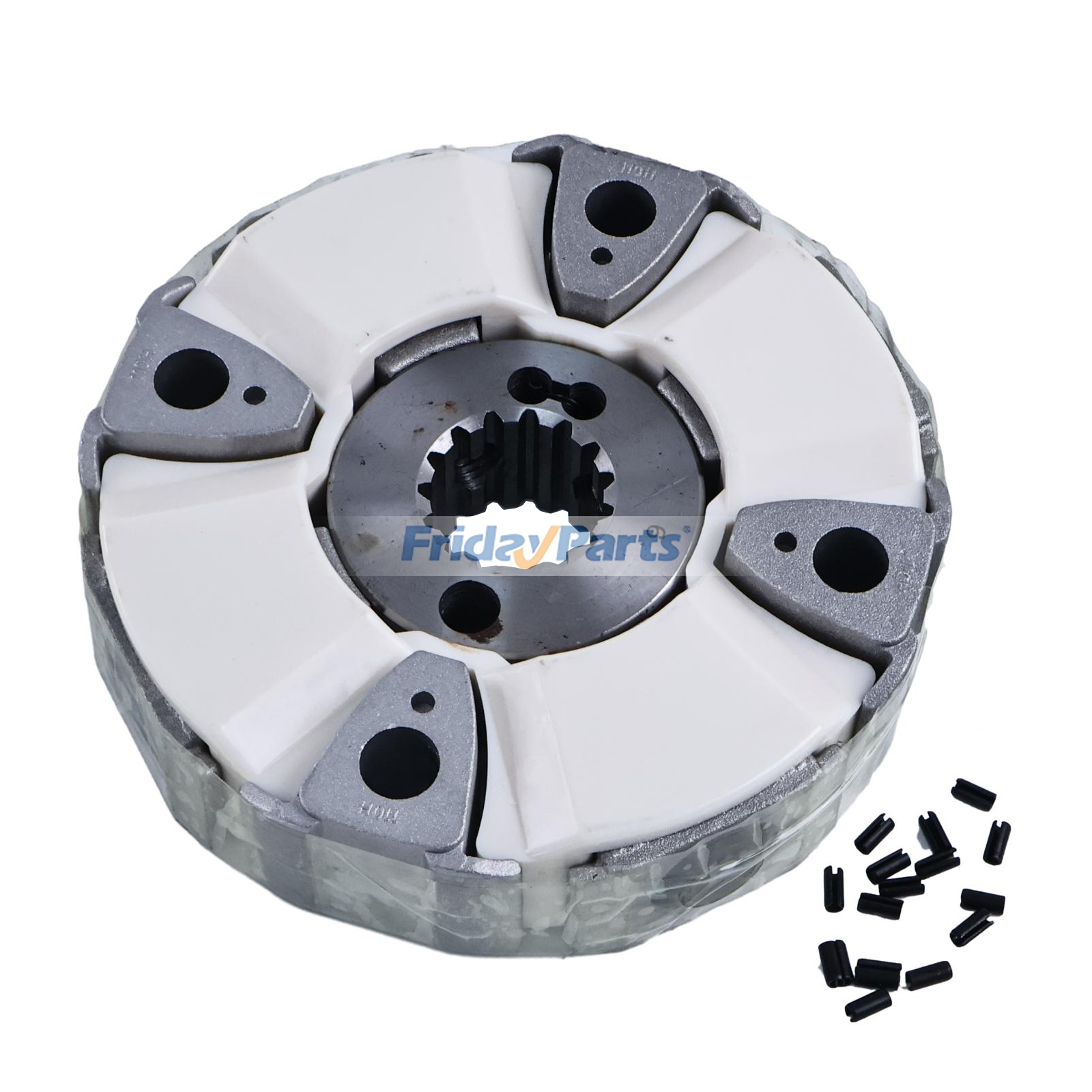 Compre Conjunto de acoplamento 15T com cubo FYB00003277 4646894 para escavadeiras John Deere 300GLC, 350GLC, 350DLC, 380GLC, 3754D, 3756G e Hitachi ZX330-3-HCMC ZX400W-3. na FridayParts