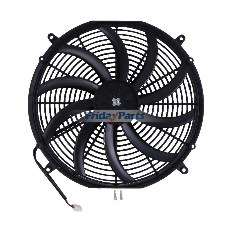 Remplacement pour ventilateur extracteur électrique à profil bas SPAL 16" 12V 30100400 VA18-AP10/C-41ApourPour AUTRE MARQUE