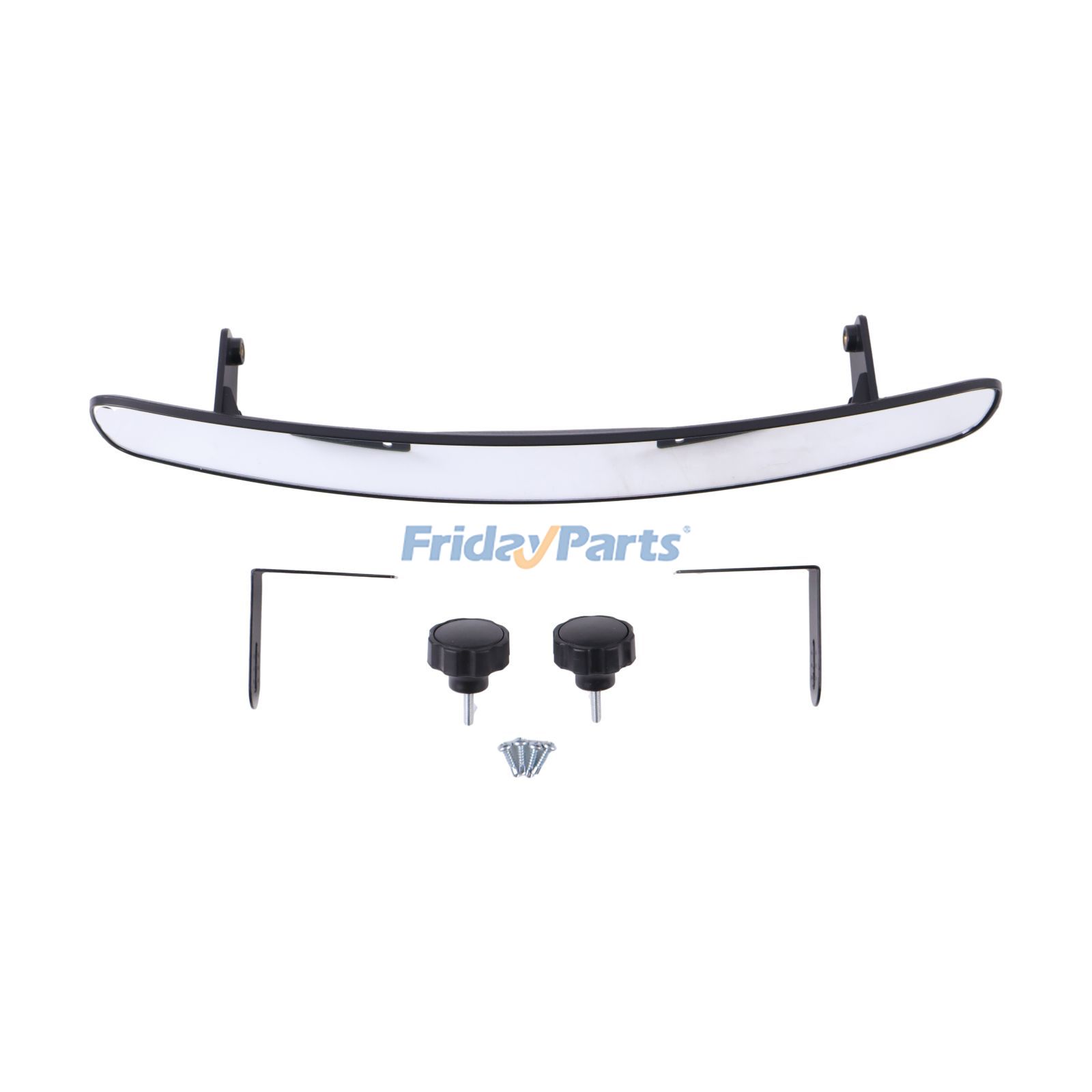 Rétroviseur de voiturette de golf 16,5 pouces pour EZ-GO Yamaha Club Car