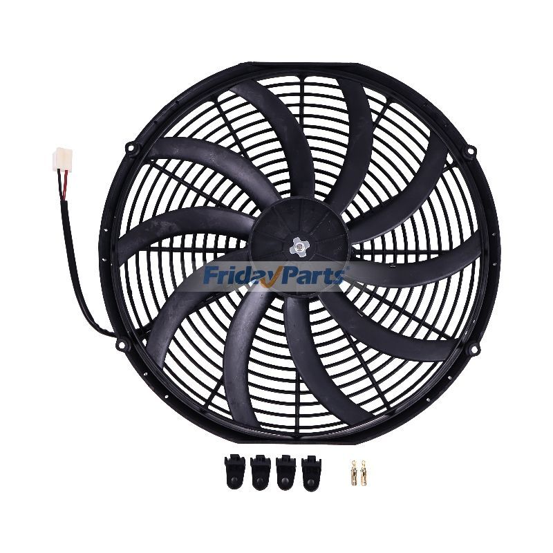 16" Extreme Performance Puller Fan Curved Blades in Stock in China