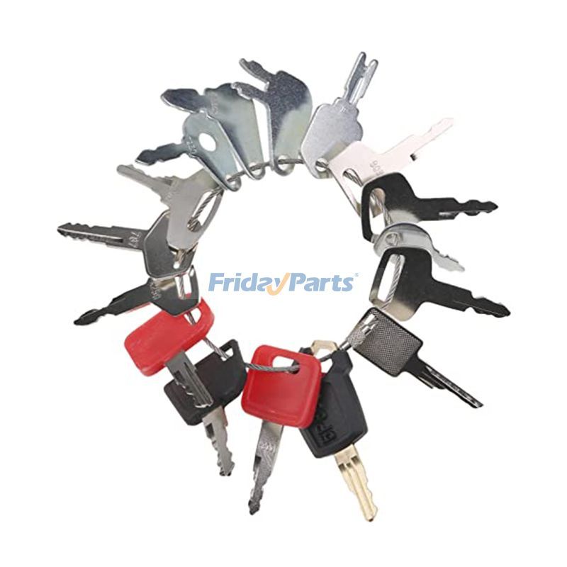 Ignition Key for Dozer,Excavator,Forklift,Harvester,Loader,Tractor,Truck
