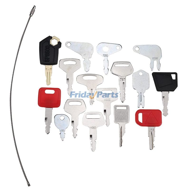 Ignition Key For BOBCAT,For CASE,For CAT,For Cub Cadet,For DAEWOO,For Husqvarna,For JCB,For JOHN DEERE,For KOMATSU,For KUBOTA,For Massey Ferguson,For Mitsubishi,For New Holland,For OTHER BRAND,For Skyjack,For MTD,For AYP/Electrolux