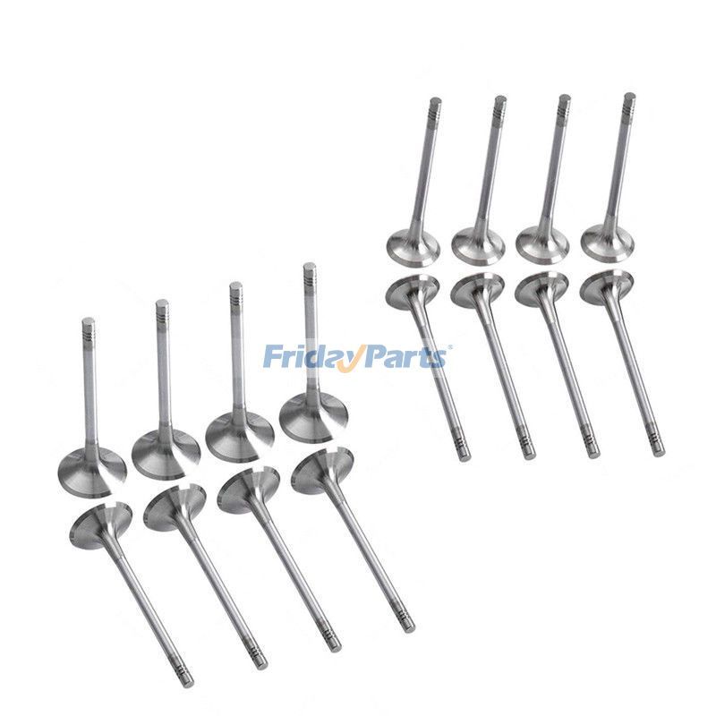 16 Pcs Intake Valves for Deutz BF8M1015C Engine
