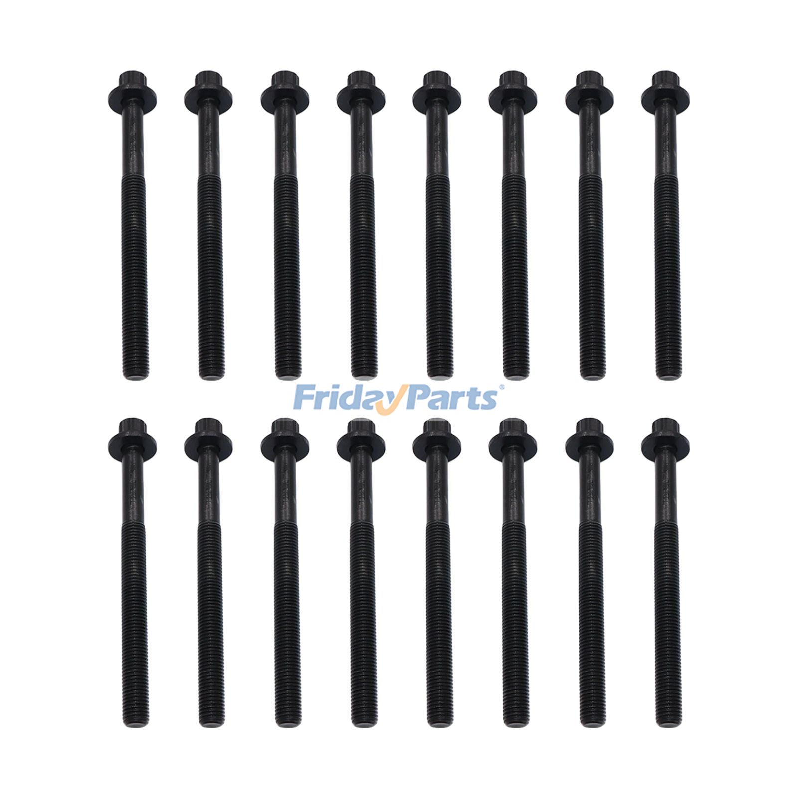 16 Pieces Head Bolt Ladderframe 21118-2G000 for Hyundai Genesis Azera Santa Fe Tucson Kia Sportage 2006-2023