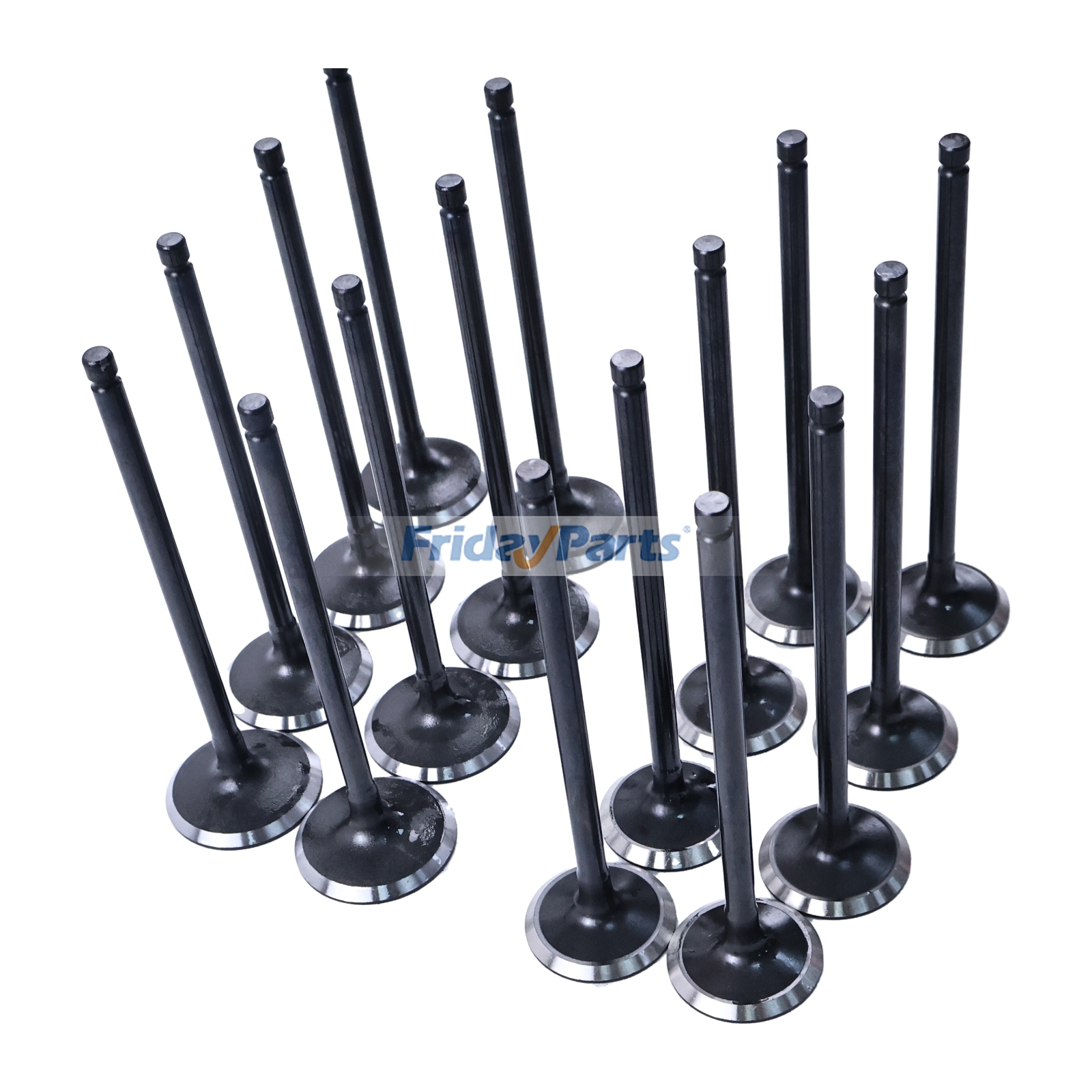 16 peças de válvulas de admissão e escape 13201-AA362 13202-AA371 para Subaru Baja Impreza Legacy Outback 1999-2012 SOHC EJ25