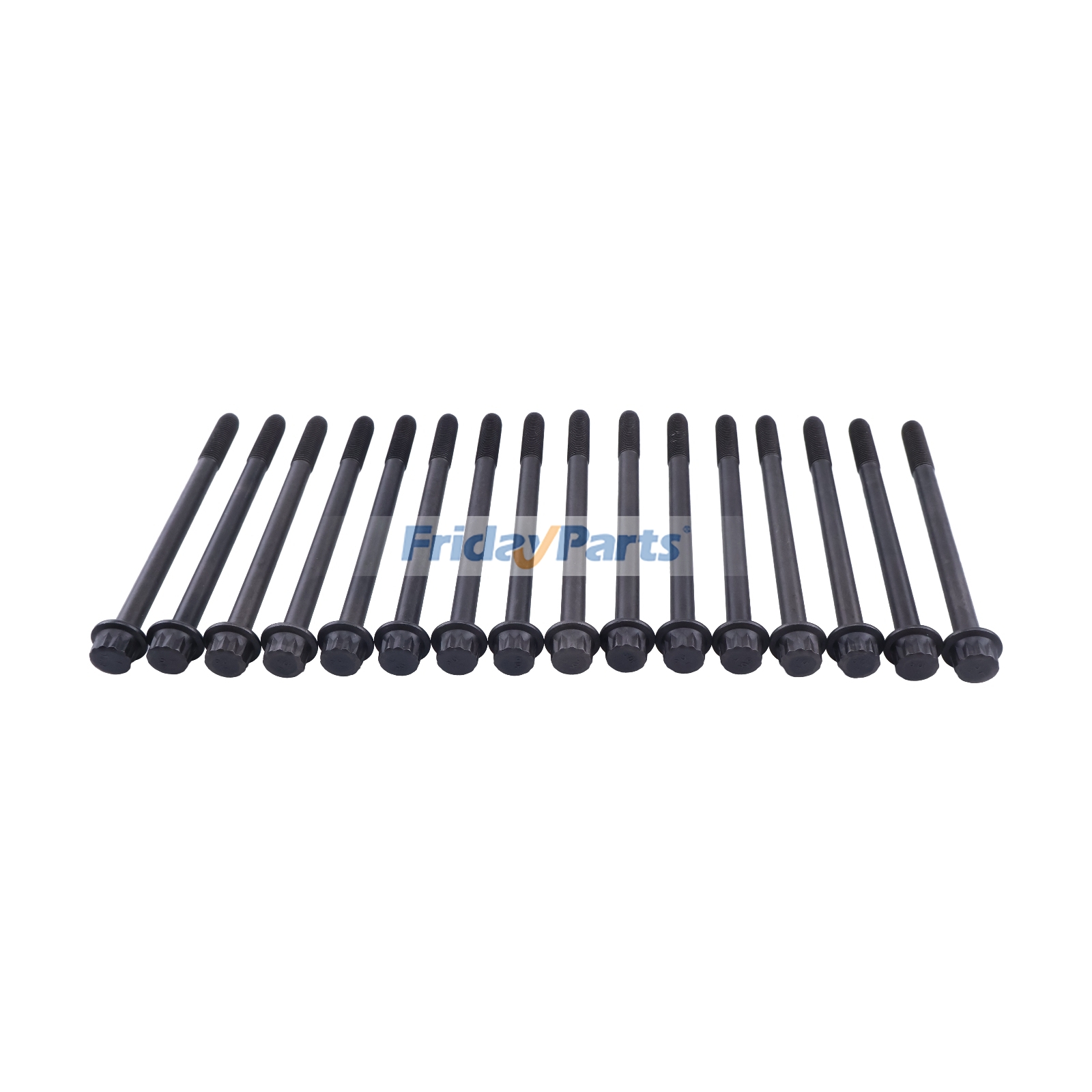 16 Pieces Oil Pump Bolt 21381-25000 for Hyundai Forklift 15G-7M 18G-7M 20G-7M 15L-7M 18L-7M 20L-7M 25G-7A 30G-7A 33G-7A