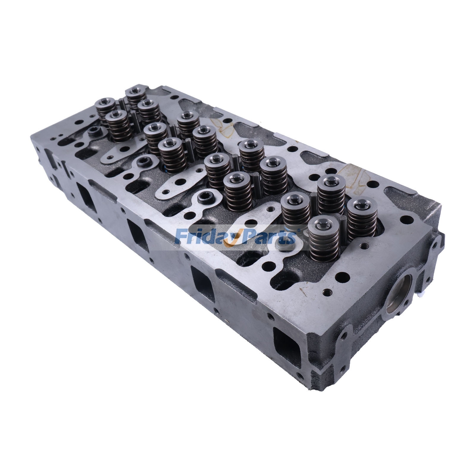 Culasse complète 16 soupapes MIA882103 pour moteur Yanmar 4TNV94 et chargeuse John Deere 328E, 329E, 330G, 331G, 332E, 333E et 333G